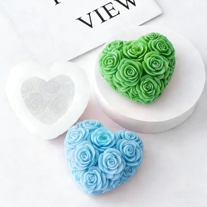 Candle Making At Home - DIY Liebe Rose Blumen Valentinstag Kerze