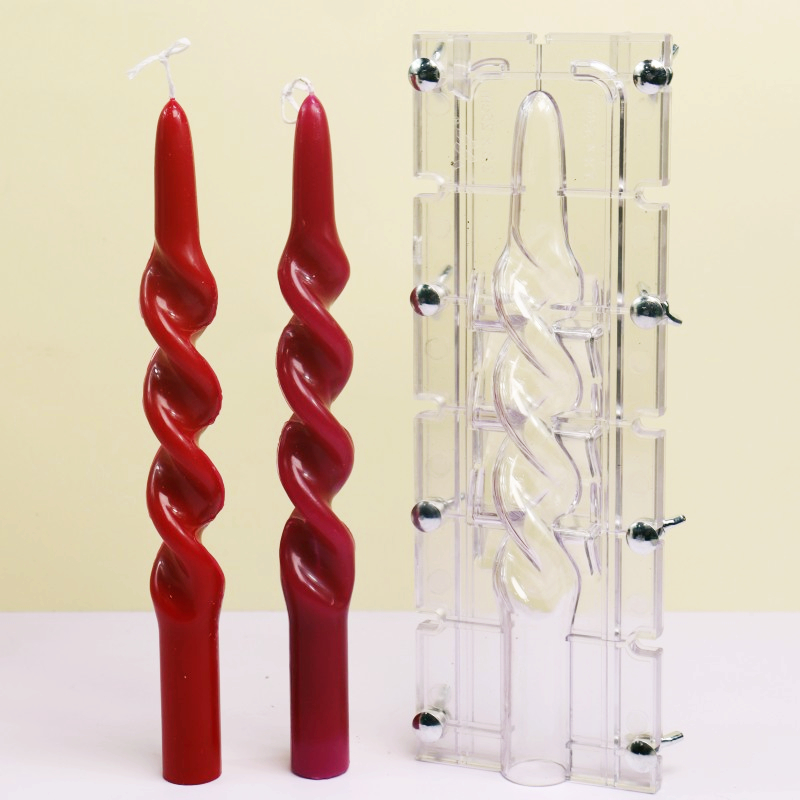 Twisted Stripe Column Acryl-Ke – Candle Making At Home Bewertung und Preis