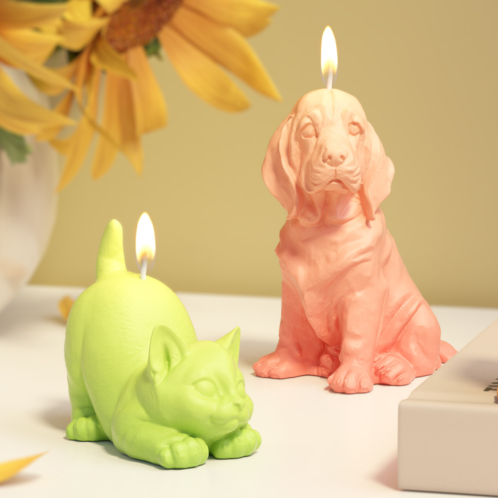Sitzender Labrador-Welpen-Sili – Candle Making Party Bewertung und Preis