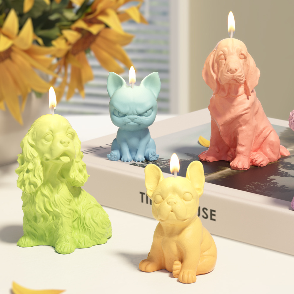 Sitzender Labrador-Welpen-Sili – Candle Making Party Bewertung und Preis