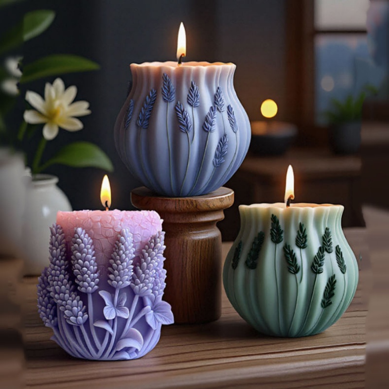 2 Stück Lavendel-Serie Kerzenf – Candle Making Party Bewertung und Preis