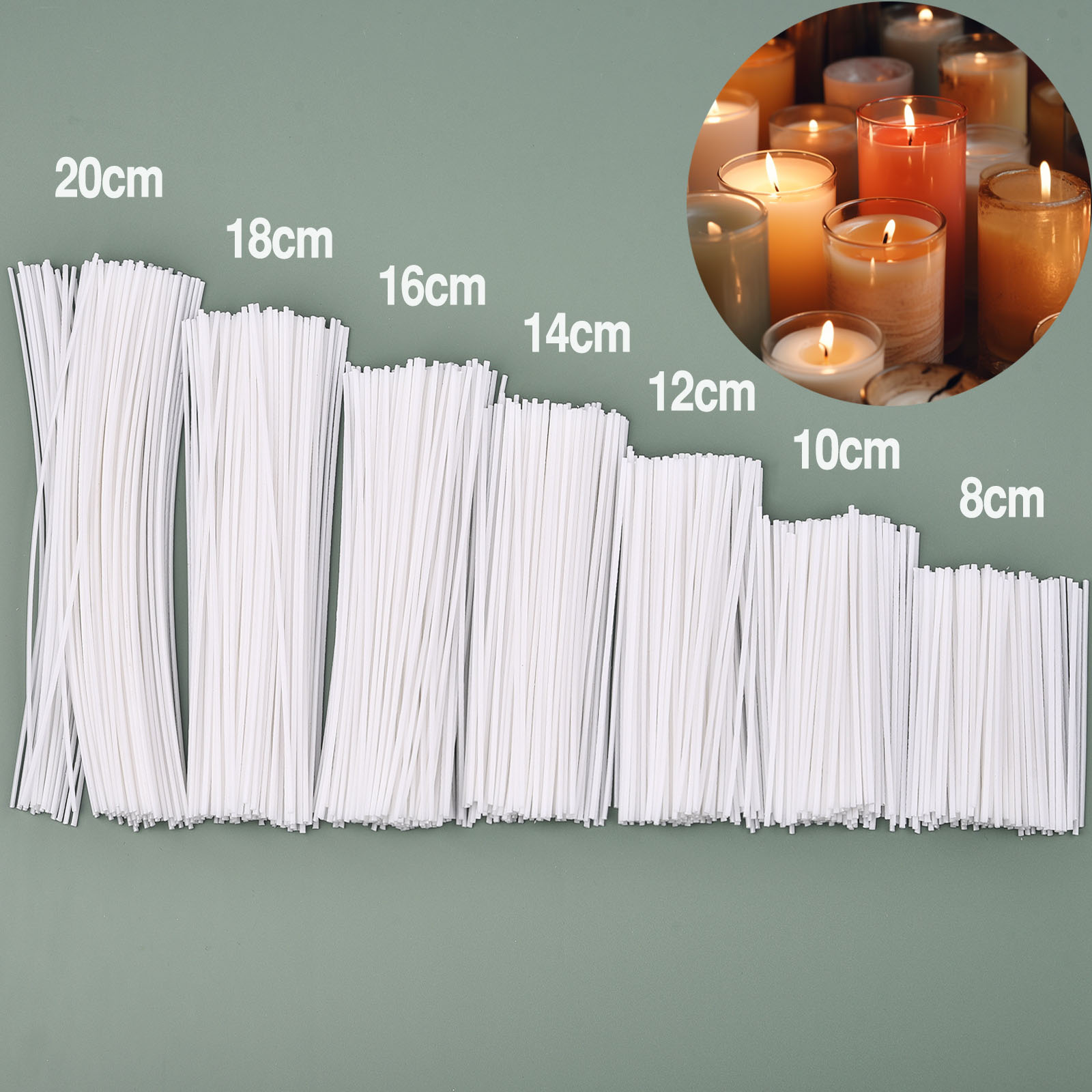 30-100 stücke/Set gewachste Ba – Candle Making Instructions Bewertung und Preis