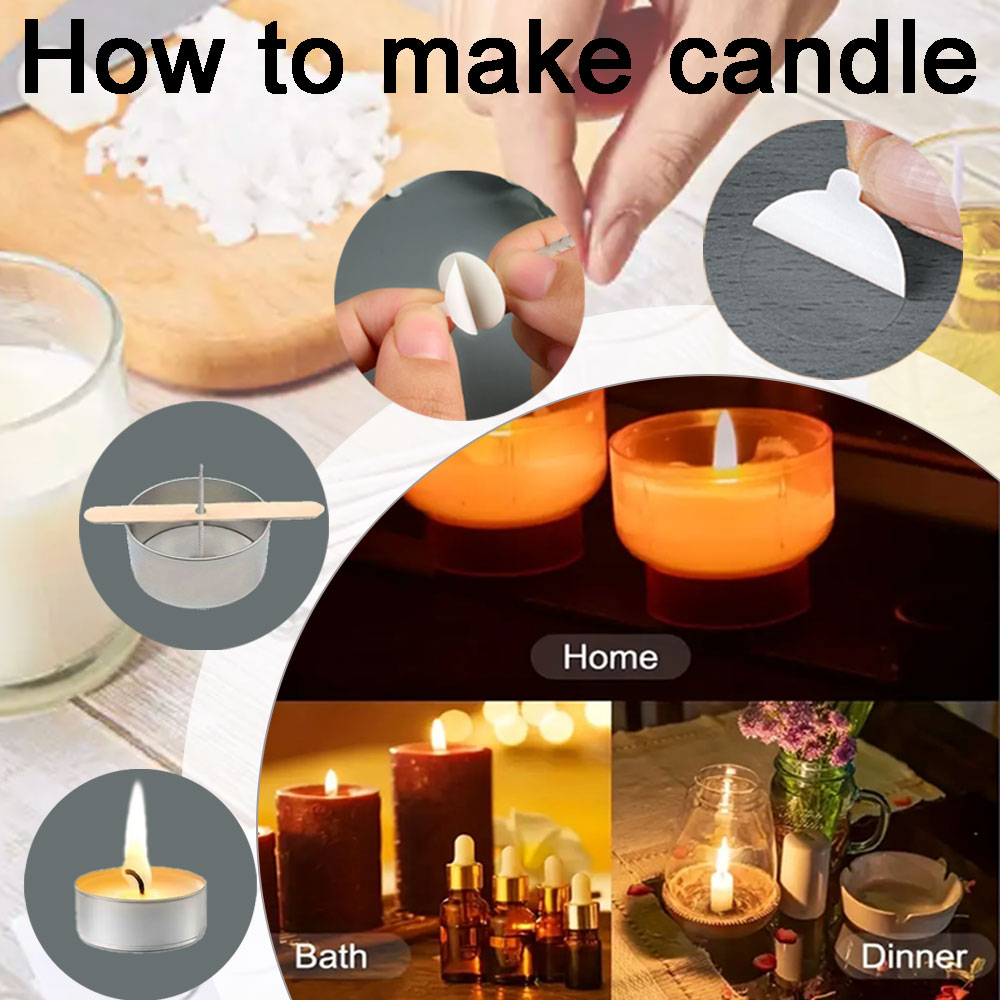 55 Stück Blumen-Kerzendocht, H – Candle Making At Home Bewertung und Preis