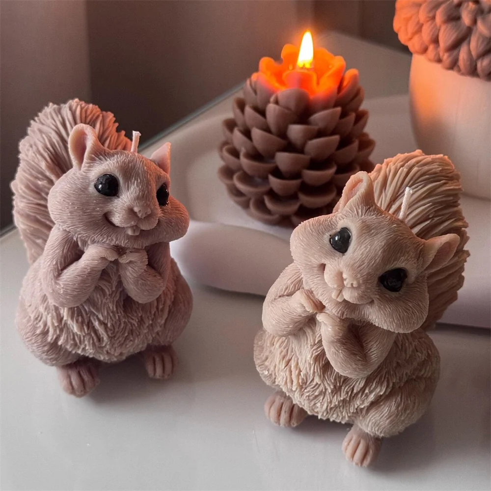 Niedliche Eichhörnchen-Kerzenf – Candle Making Books For Beginners Bewertung und Preis