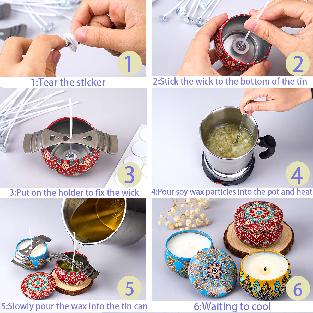 DIY Duftkerzen-Herstellungs-Se – Candle Making At Home Bewertung und Preis